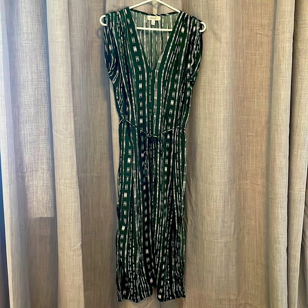 Anthro Porridge ikat midaxi dress